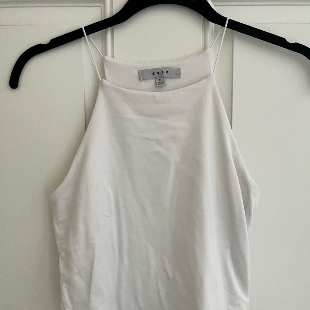 Abercrombie & Fitch White Tank Top